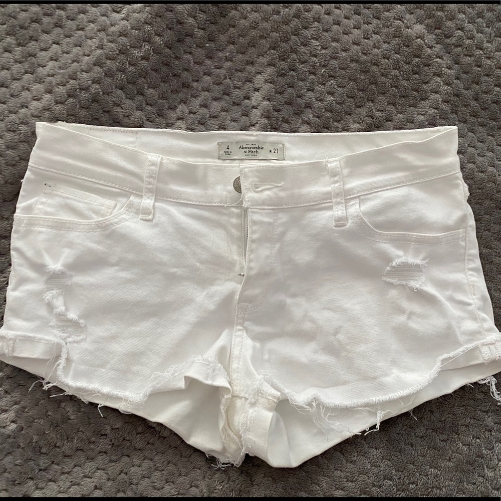 Abercrombie jean shorts